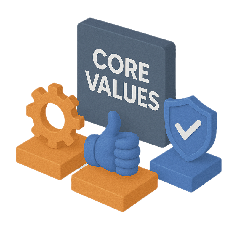 Core Values illustration